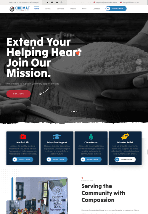 Khidmat Interface
